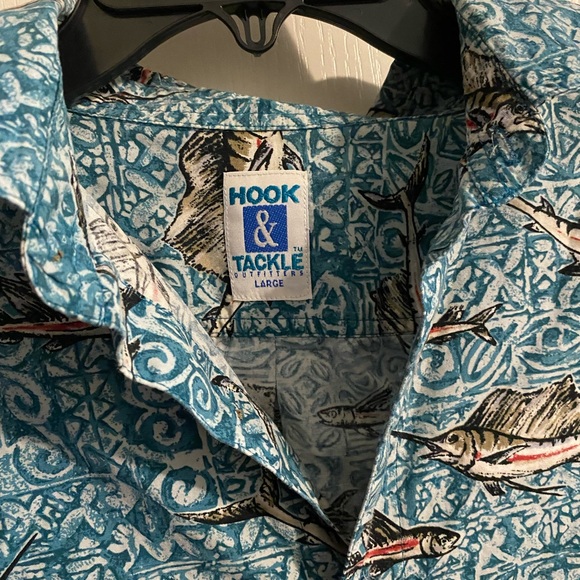 Vintage Hook and Tackle Outfitters fishing shirt - Picture 3 of 3